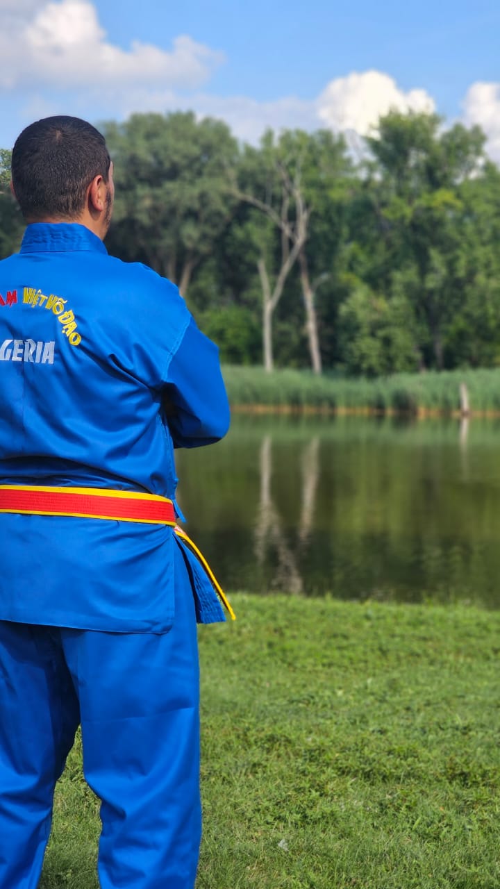 Master Redouane in official Vovinam uniform